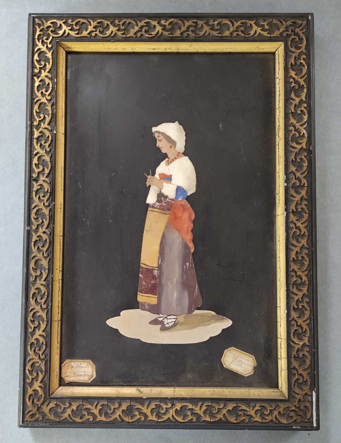 Image représentant Une italienne - Mosaïque