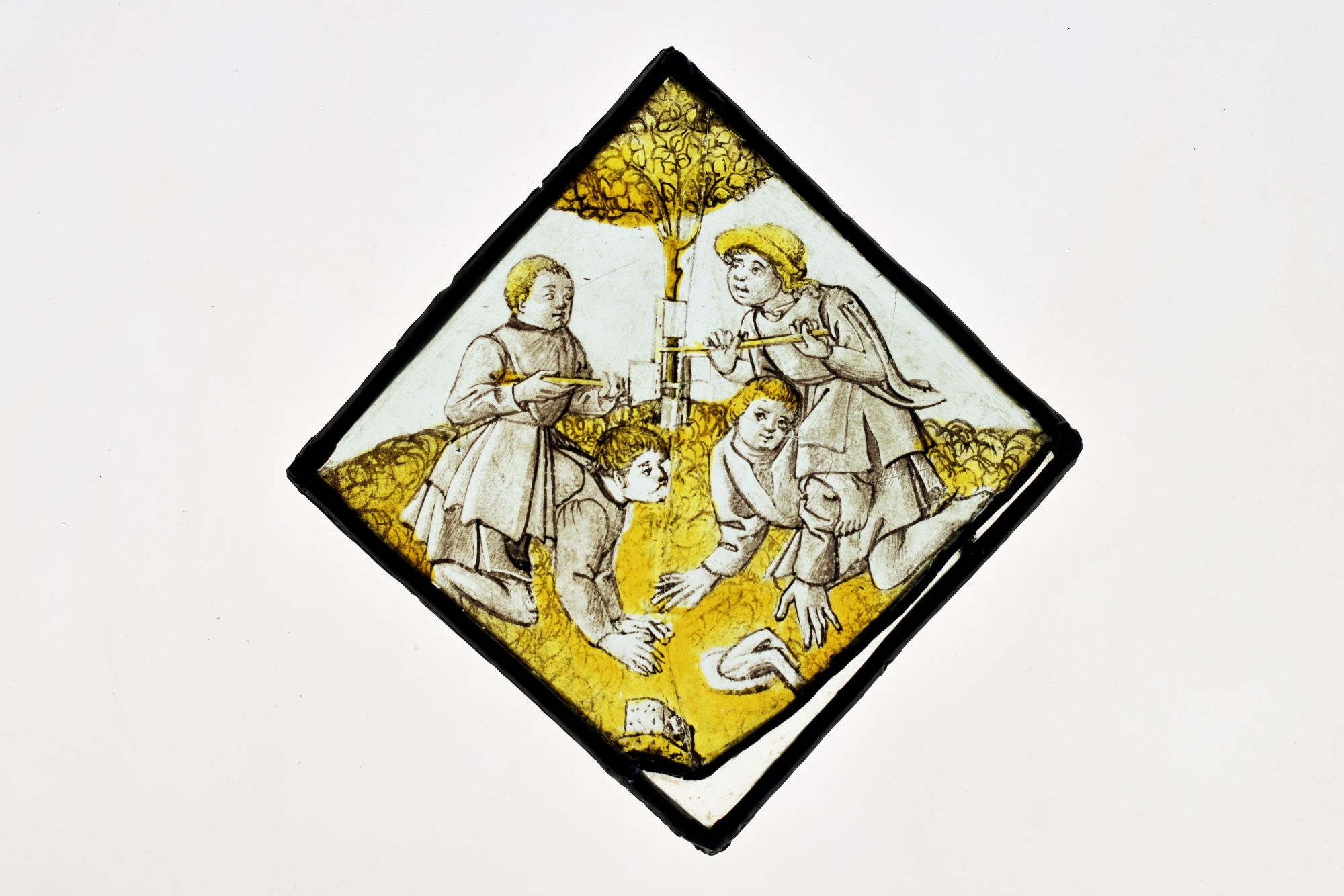 Image représentant Jeu d'enfants - Vitrail