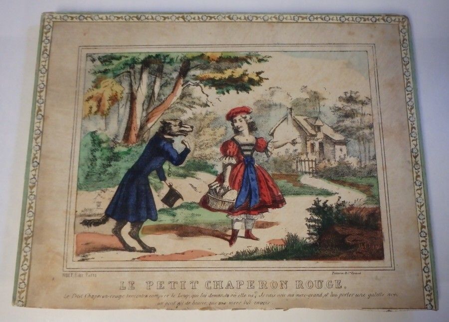 Image représentant Le Petit Chaperon rouge - Jeu de puzzle