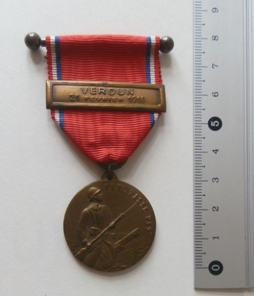 Image représentant Médaille commémorative de Verdun