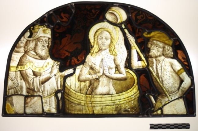 Image représentant Saint Jean ébouillanté à la Porte latine - Vitrail