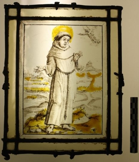 Image représentant Saint François d'Assise - Vitrail