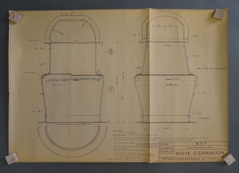 Image représentant 15ème concours MOF - Plan