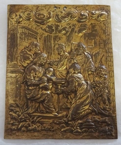 Image représentant Adoration des Mages - Plaque