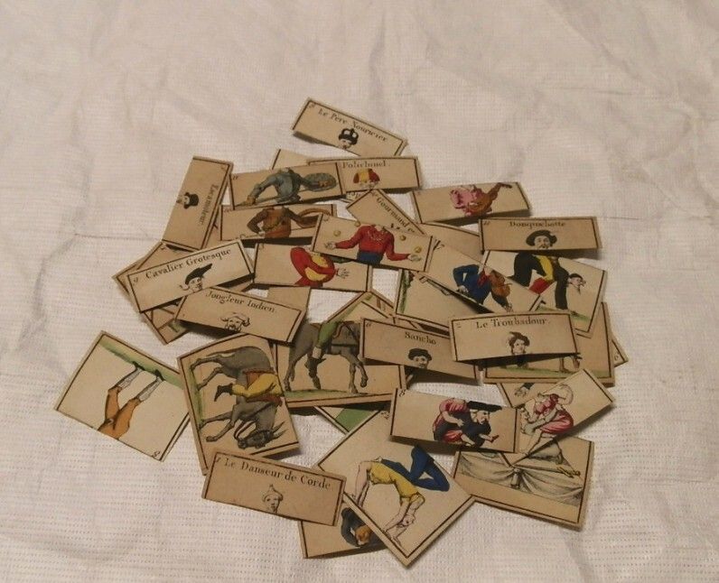 Image représentant Jeu des mimes ou Arabesques mouvants - Puzzle