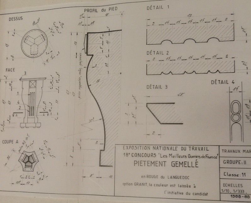 Image représentant 18ème concours MOF - Plan