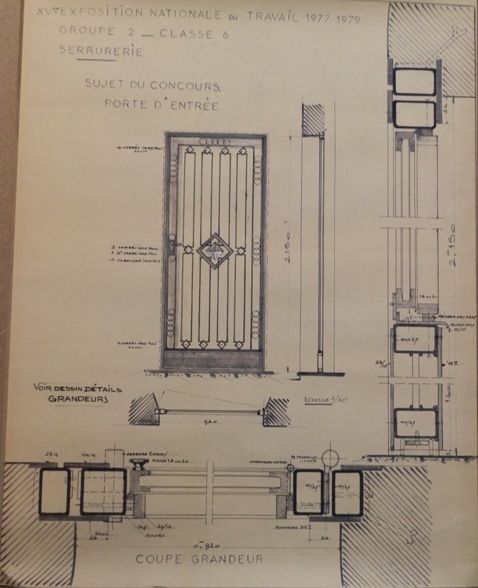 Image représentant 15ème concours MOF - Plan