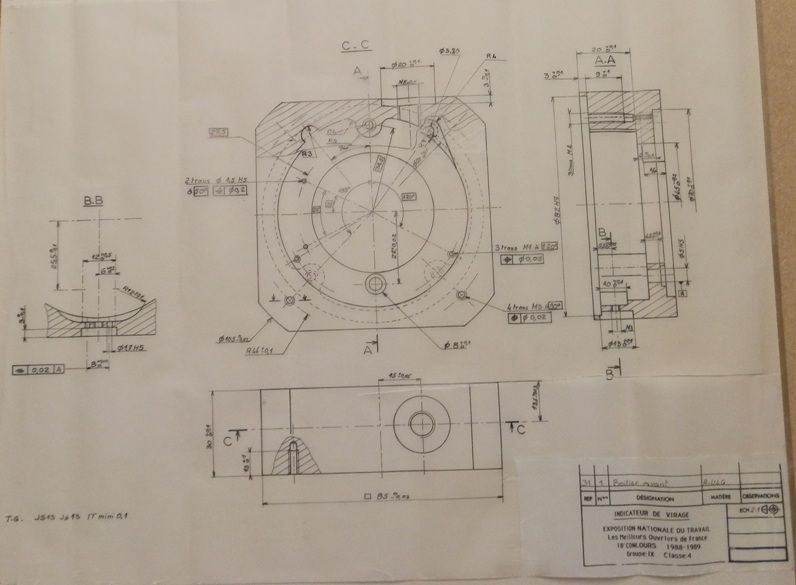 Image représentant 18ème concours MOF - Plan