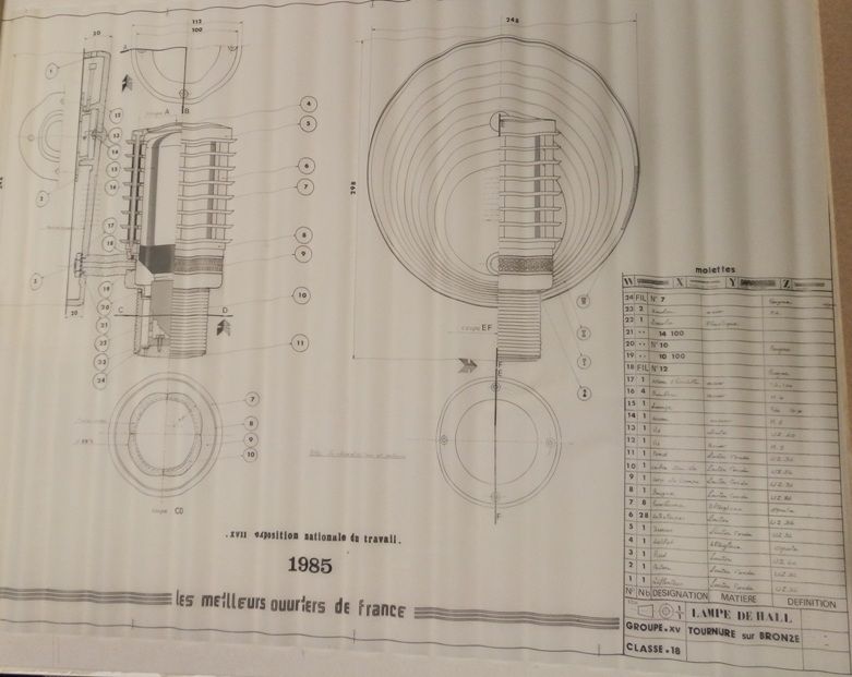 Image représentant 17ème concours MOF - Plan