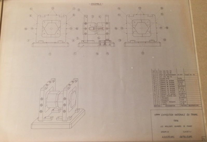 Image représentant 17ème concours MOF - Plan