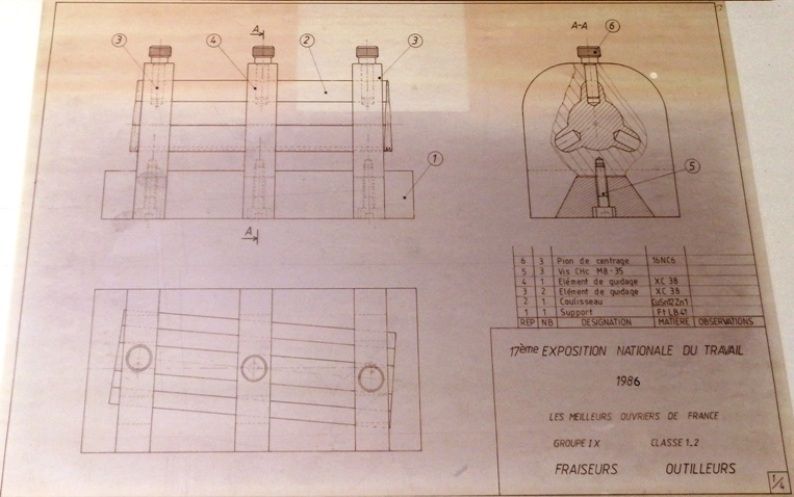 Image représentant 17ème concours MOF - Plan