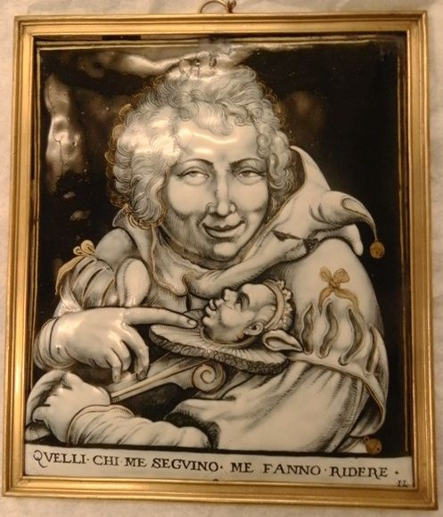 Image représentant Le Fou - Plaque