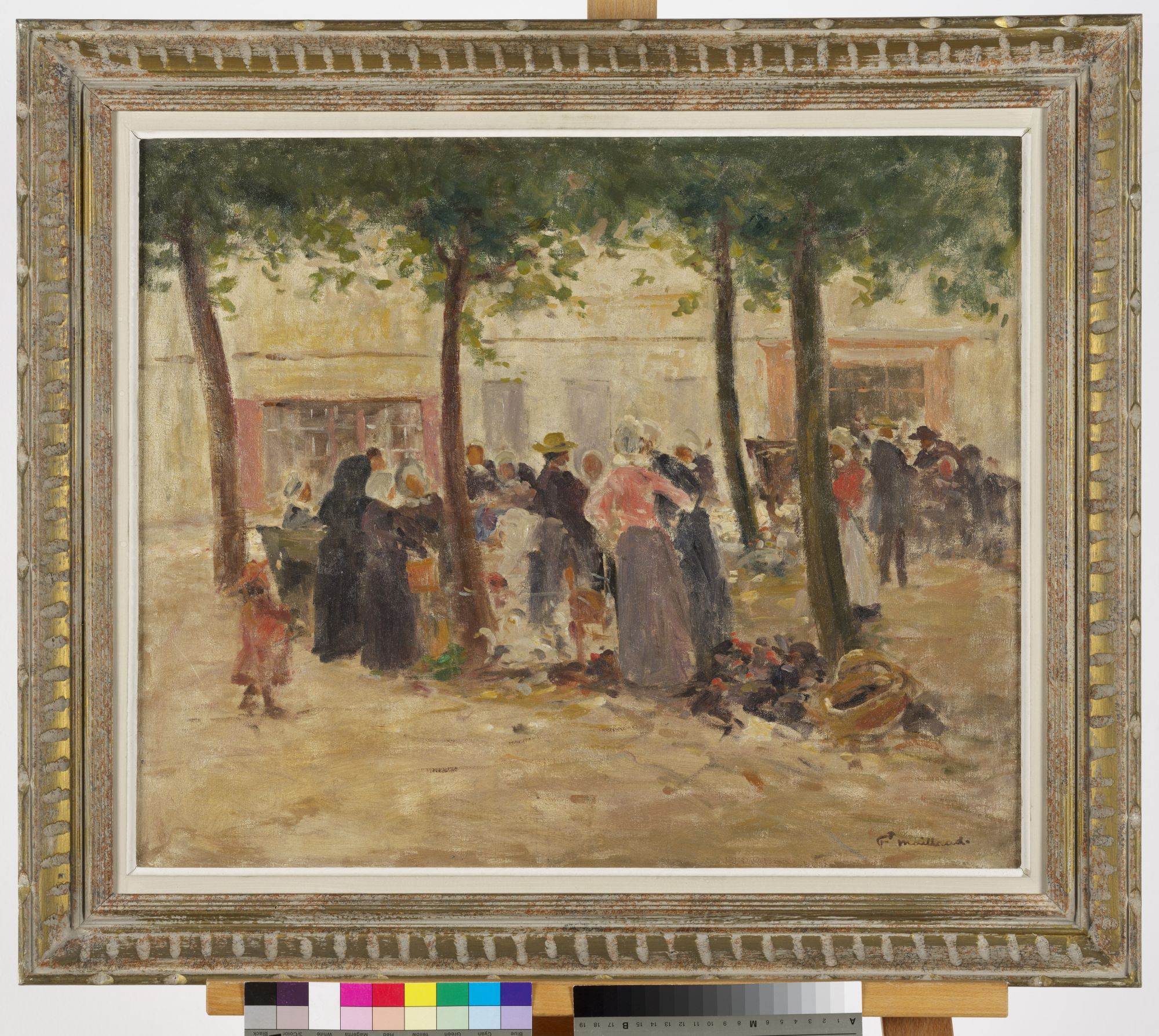Image representing Marché à La Châtre - Tableau.