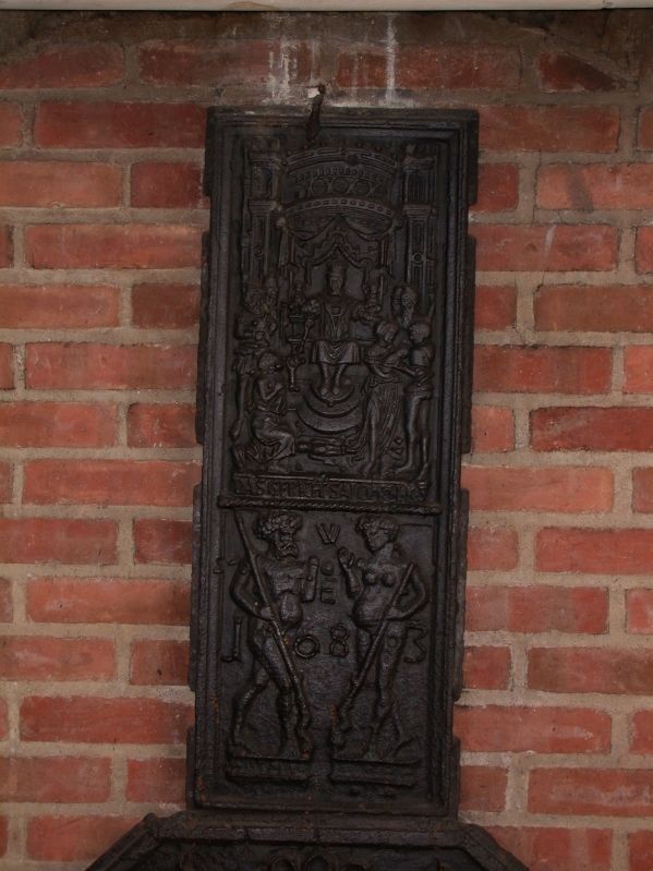 Image représentant Plaque de cheminée
