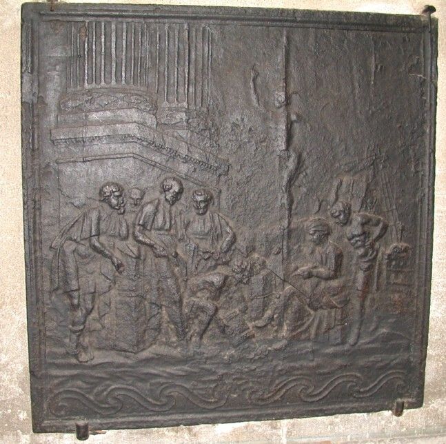 Image représentant Plaque de cheminée