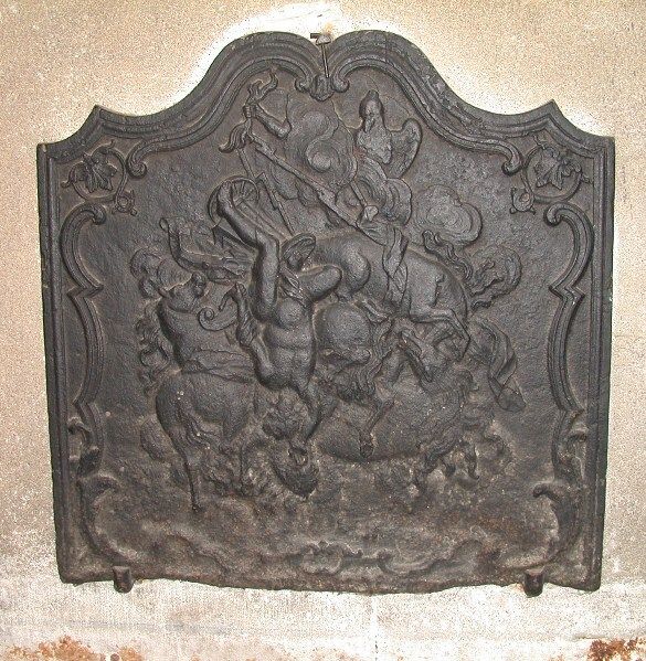 Image représentant Plaque de cheminée