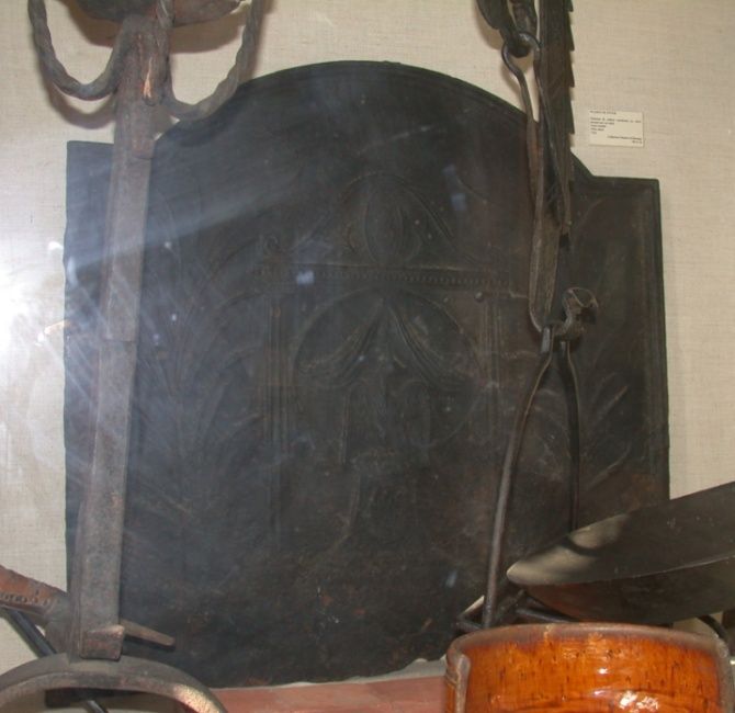 Image représentant Plaque de cheminée