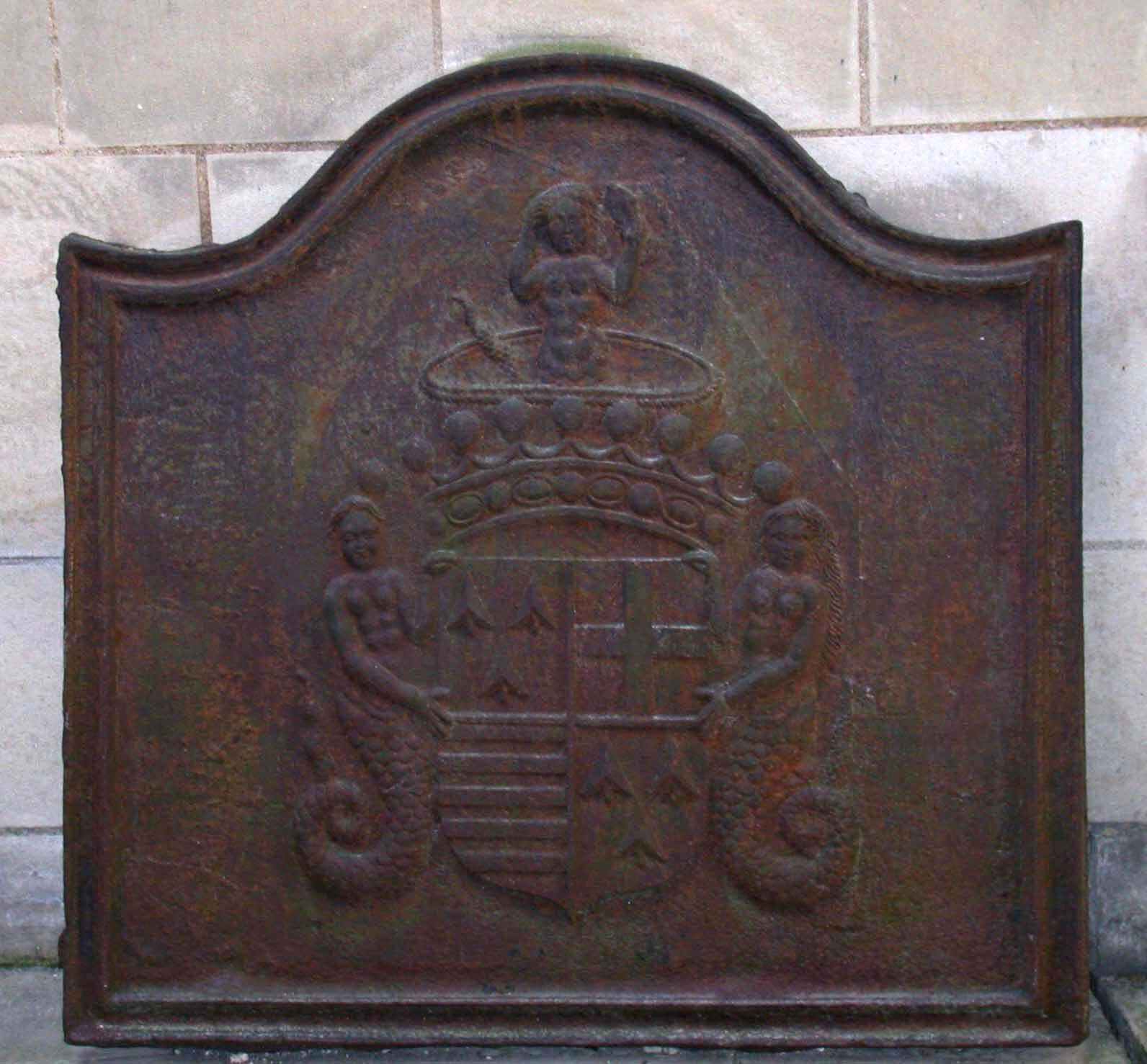 Image représentant Plaque de cheminée