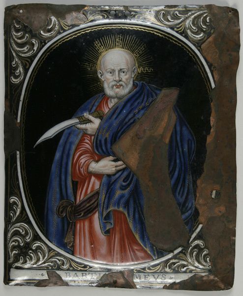 Image représentant Saint Barthélémi - Plaque