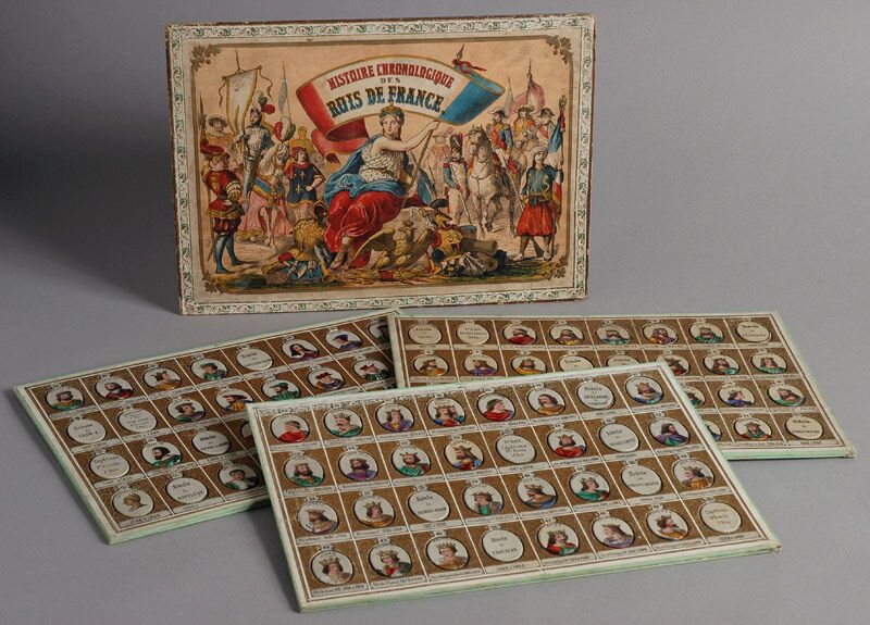Image représentant Histoire chronologique des rois de France - Jeu de société