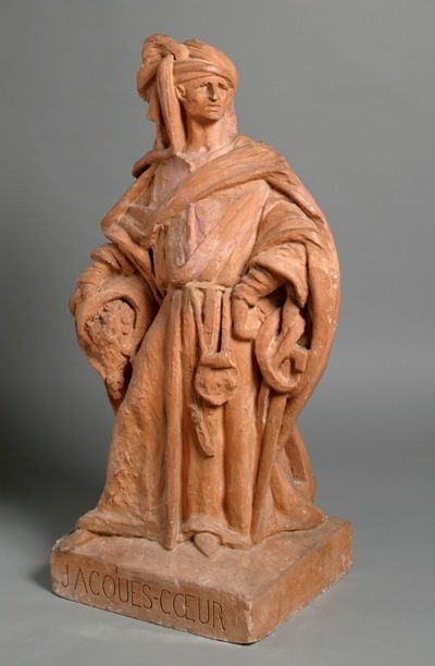 Image représentant Jacques Coeur - Maquette de sculpture