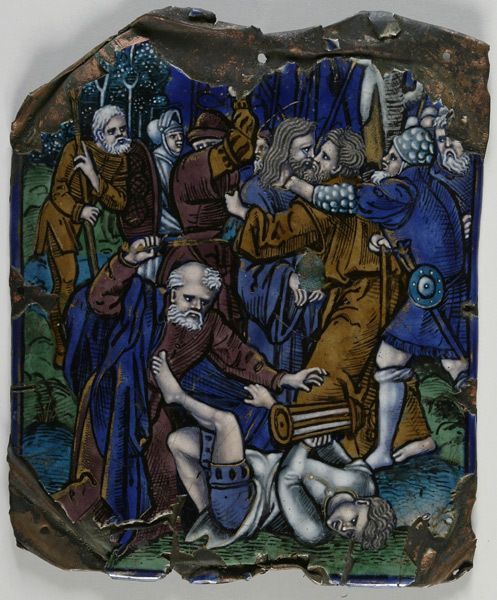 Image représentant Le baiser de Judas - Plaque