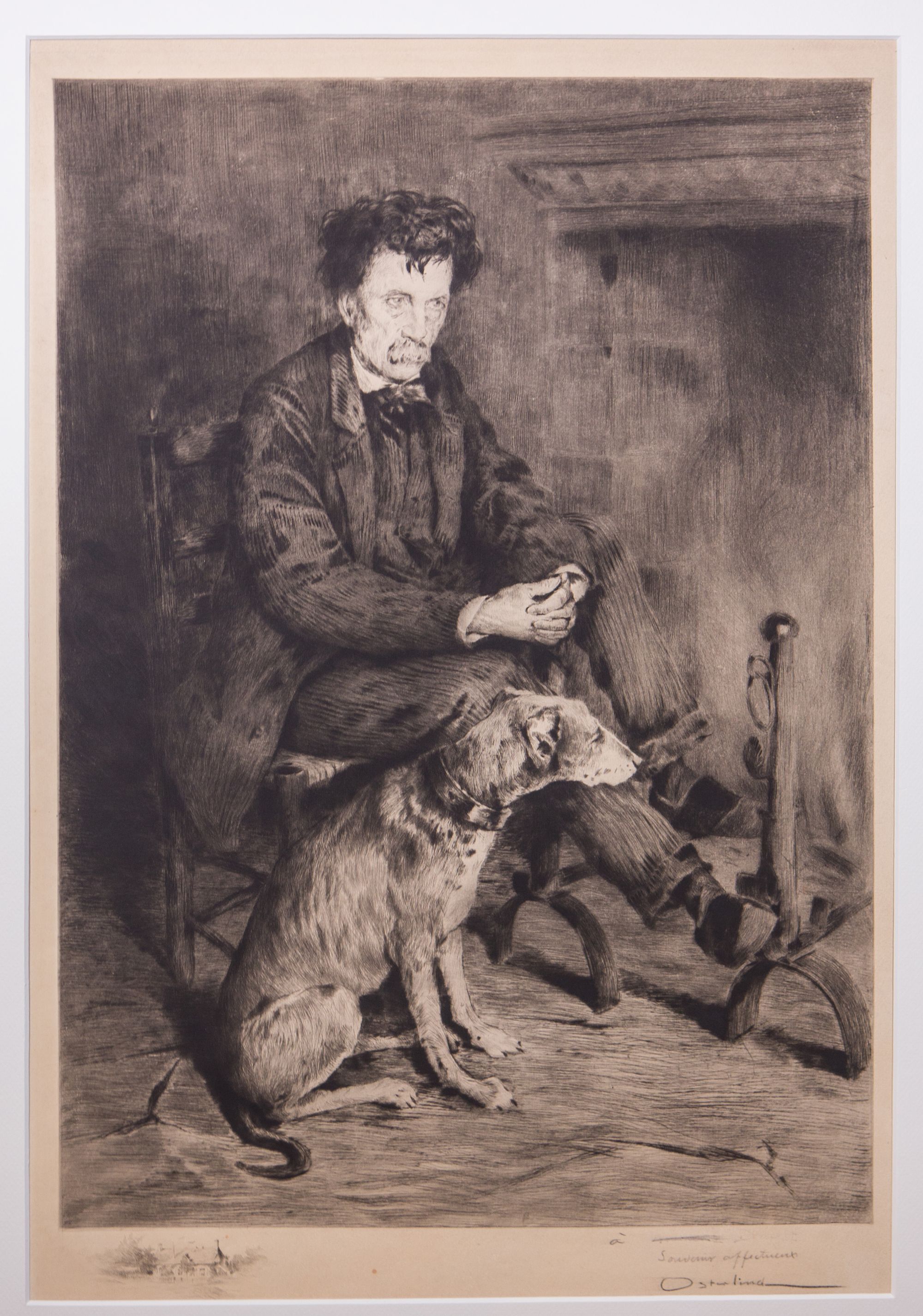 Image représentant " Maurice Rollinat " - Portrait