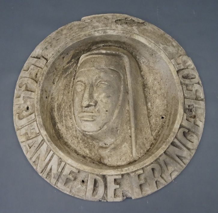 Image représentant Deuxième maquette préparatoire du médaillon de Jean de France 1464-1505 pour le lycée Margueritte de Navarre à Bourges - Médaillon