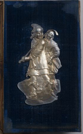 Image représentant Couple de patineurs - Plaque