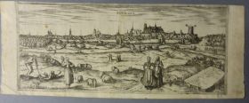 Image representing Vue de Bourges - Estampe.