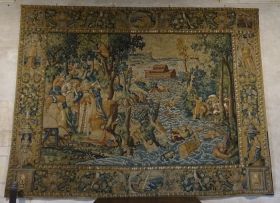 Image représentant Le Déluge et l'Arche de Noé - Tapisserie
