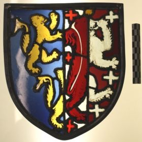 Image représentant Armes de la famille Georges - Vitrail