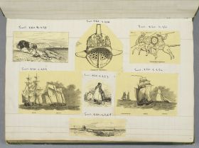 Image representing Casque de gladiateur - Estampe.