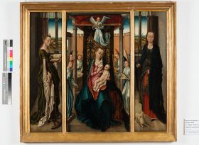 Image représentant Triptyque de la Vierge en majesté - Triptyque