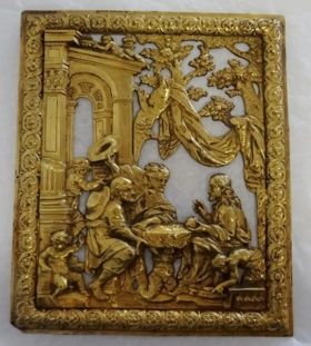 Image representing Les Pélerins d'Emmaüs - Plaque.