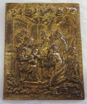 Image représentant Adoration des Mages - Plaque