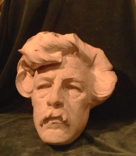 Image représentant Maurice Rollinat - Masque mortuaire