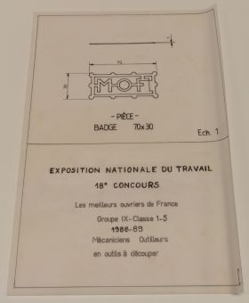 Image représentant 18ème concours MOF - Plan