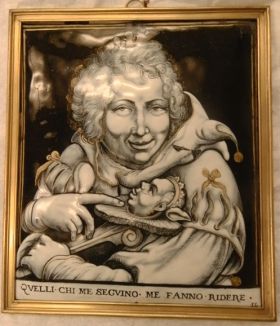 Image représentant Le Fou - Plaque