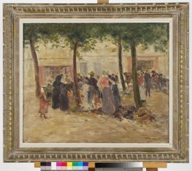 Image représentant Marché à La Châtre - Tableau
