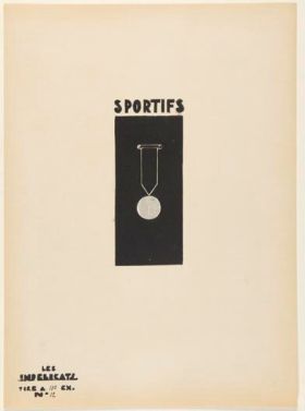 Image représentant Sportifs - Estampe