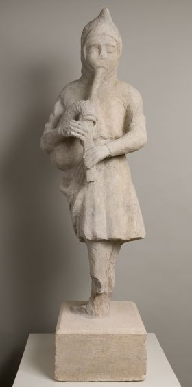 Image représentant Joueur de cornemuse - Statue