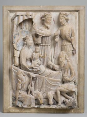 Image représentant Adoration des Mages - Relief