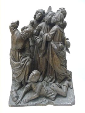 Image représentant Le baiser de Judas - Relief