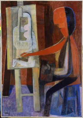 Image représentant Le peintre - Tableau