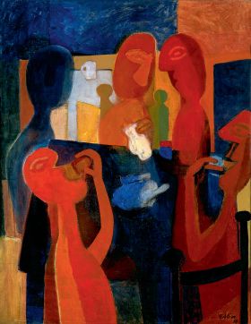 Image représentant Le repas - Tableau