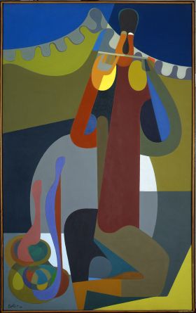 Image représentant Le grand charmeur - Tableau