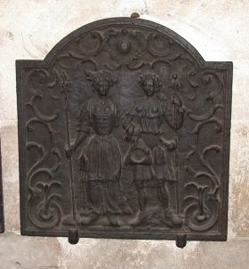 Image représentant Plaque de cheminée