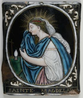 Image représentant Sainte Madeleine - Plaque