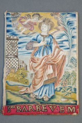 Image representing Sainte Barbe - Broderie.
